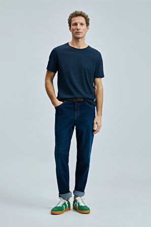 Lufian 111020259 Junya Erkek Basic Tişört Erkek T-Shirt