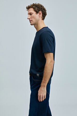 Lufian 111020259 Junya Erkek Basic Tişört Erkek T-Shirt