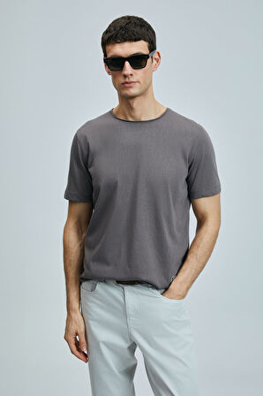 Lufian 111020259 Junya Erkek Basic Tişört Erkek T-Shirt