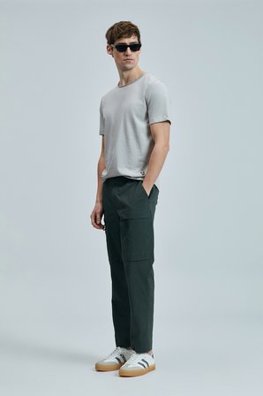 Junya Erkek Basic Tişört Bej