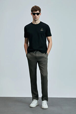 Lufian Olıvıa Modern Grafik T- Shirt Siyah 111020263