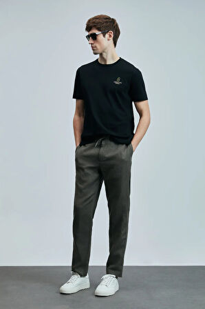 Lufian Olıvıa Modern Grafik T- Shirt Siyah 111020263