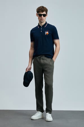 Karl Smart Erkek Chino Pantolon Slim Fit Yeşil