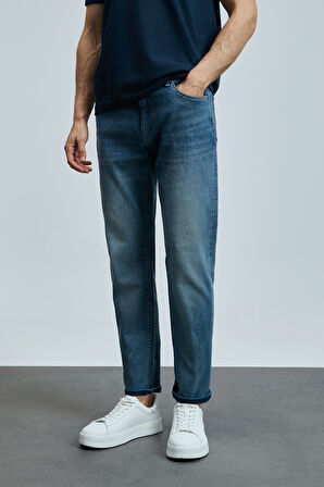 Lufian Bruno Smart Slim Fit Erkek Jean Pantolon 111200192