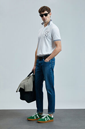 Lufian Erkek Anatol Smart Slim Fit Jean Pantolon 111200197 Mavi