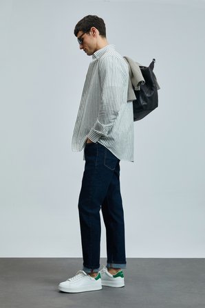 Galıo Smart Jean Erkek Pantolon Regular Fit Mavi