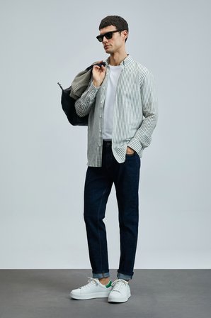 Galıo Smart Jean Erkek Pantolon Regular Fit Mavi