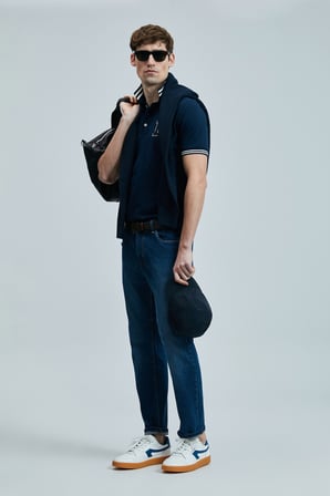 Enrıco Smart Jean Erkek Pantolon Regular Fit Mavi