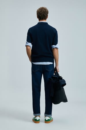 Moreno Smart Jean Erkek Pantolon Straight Fit Mavi