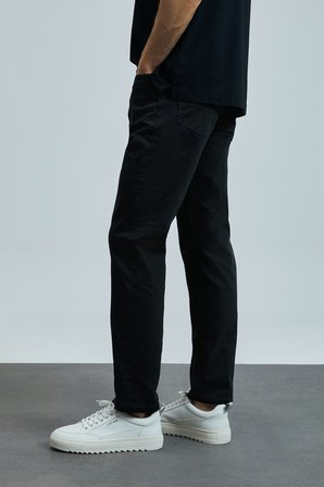 Anton Smart Jean Erkek Pantolon Slim Fit Siyah