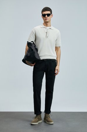 Jashua Smart Jean Erkek Pantolon Regular Fit Siyah