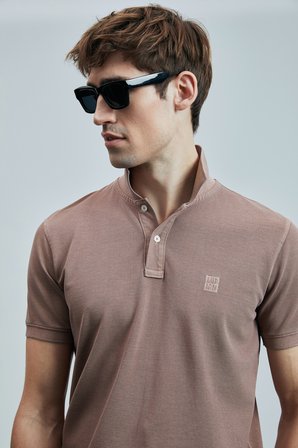 Vernon Smart Erkek Polo Tişört Tarçın