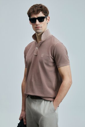 Vernon Smart Erkek Polo Tişört Tarçın