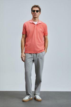 Vernon Smart Erkek Polo Tişört Mercan