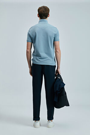 Lufian Erkek Laon Smart Polo T-Shirt 111040206 Su Yeşili