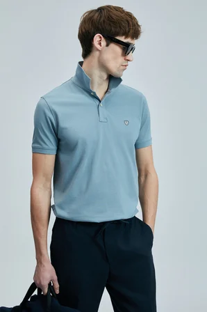 Laon Smart Erkek Polo Tişört Su Yeşili