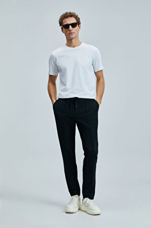Lufian Erkek Pablo Modern Grafik T-Shirt 111020265 Beyaz