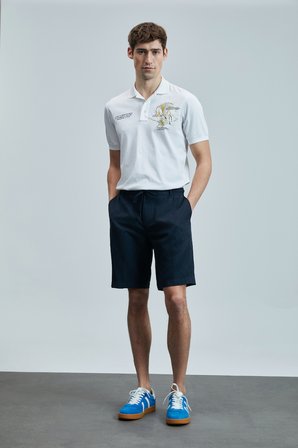 Bloom Smart Erkek Polo Tişört Kırık Beyaz