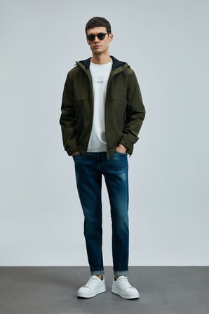 Carlo Smart Jean Erkek Pantolon Slim Fit Mavi
