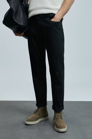 Jashua Smart Jean Erkek Pantolon Regular Fit Siyah