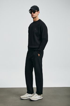 Grant Erkek Sweatshirt Siyah