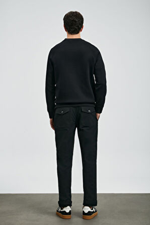 Lufian Erkek Cooper Sweatshirt 112030177 Siyah