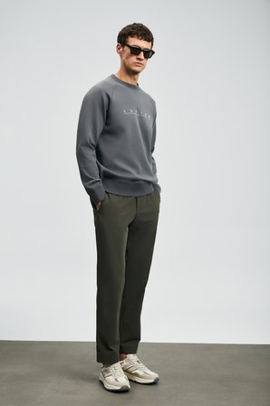 Cooper Erkek Sweatshirt Koyu Gri