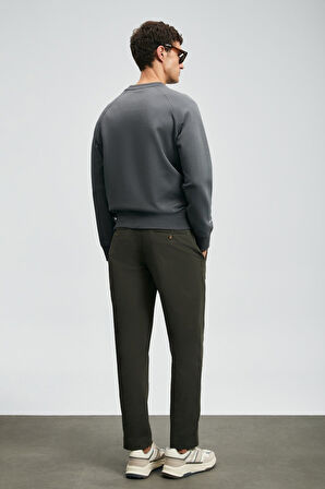 Lufian Erkek Cooper Sweatshirt 112030177 Koyu Gri