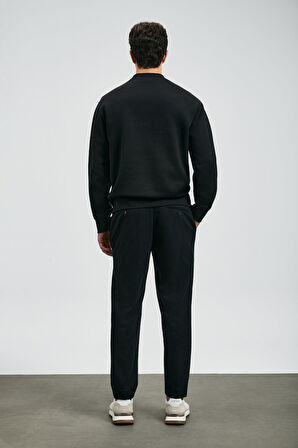 Lufian Erkek Oracle Sweatshirt 112030178 Siyah