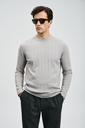 Lufian 112090155 Kent Kazak Erkek Sweatshirt