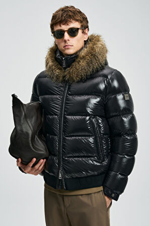 Lufian Jeam Kaz Tüyü Erkek Mont 112120240