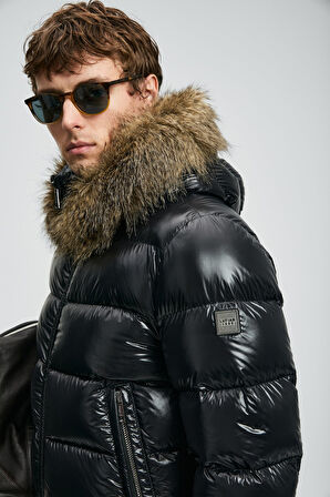 Lufian Jeam Kaz Tüyü Erkek Mont 112120240