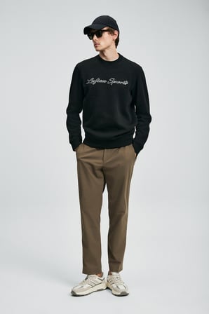 Loved Erkek Sweatshirt Siyah