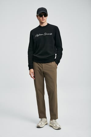 Loved Erkek Sweatshirt Siyah