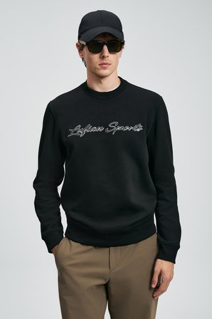 Loved Erkek Sweatshirt Siyah