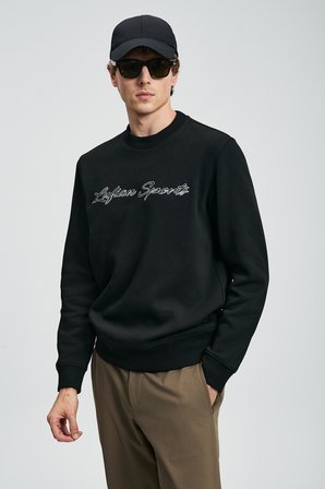 Loved Erkek Sweatshirt Siyah