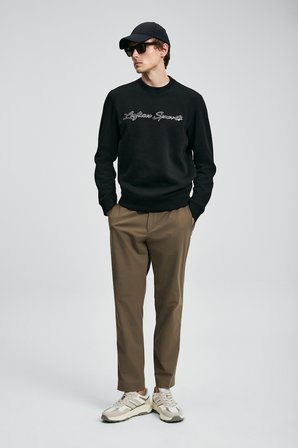 Loved Erkek Sweatshirt Siyah