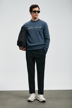 Loved Erkek Sweatshirt Antrasit