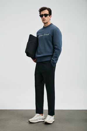 Loved Erkek Sweatshirt Antrasit