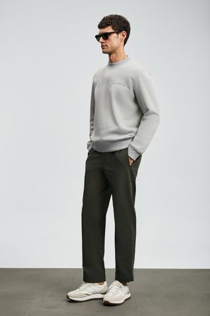 Loved Erkek Sweatshirt Açık Gri