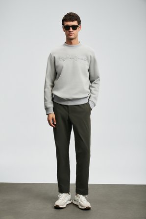 Loved Erkek Sweatshirt Açık Gri