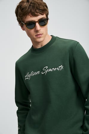 Loved Erkek Sweatshirt Çimen Yeşili