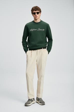 Loved Erkek Sweatshirt Çimen Yeşili