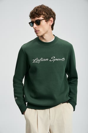 Loved Erkek Sweatshirt Çimen Yeşili