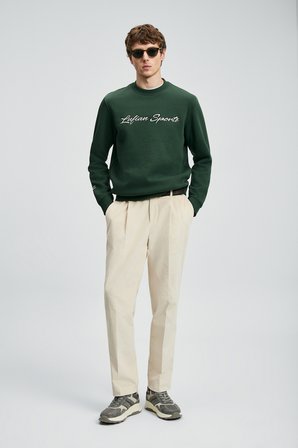 Loved Erkek Sweatshirt Çimen Yeşili