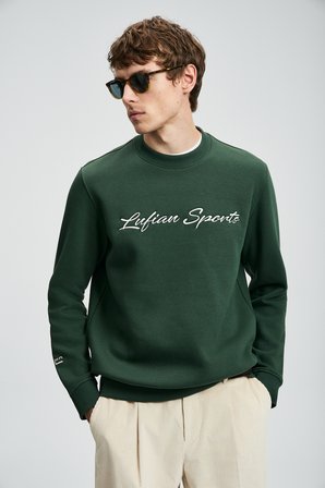 Loved Erkek Sweatshirt Çimen Yeşili