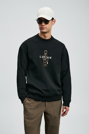 Sımba Erkek Sweatshirt Siyah