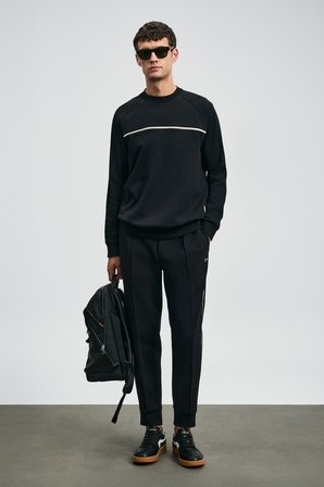 Cosmo Erkek Sweatshirt Siyah