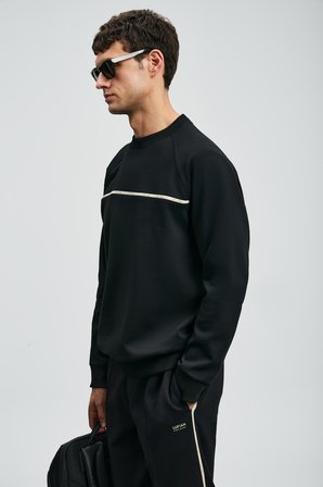 Cosmo Erkek Sweatshirt Siyah