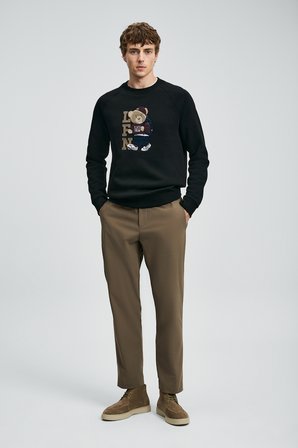 Storm Erkek Sweatshirt Siyah